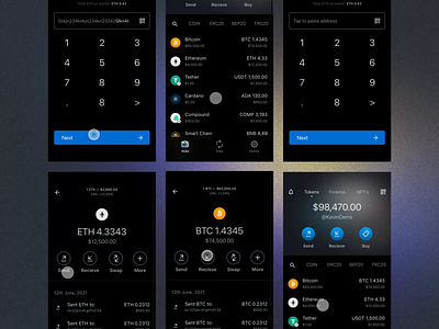 Trust Wallet Redesign exploration app bank crypto erc20 wallet