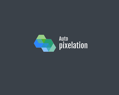 Pixelation Logo ver3 design logo ui web