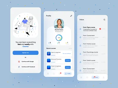 Online Course app 2020 trend app app design application courses design education education app figma illustraion ios learning platform mobile app mobile ui online course online learning ui ui design uidesign uiux