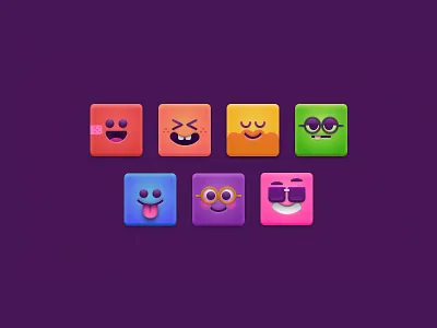 face icons icon illustration