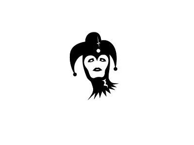 Half-Serious comedy court jester icon jester joker jokes jokester joking laughing logo