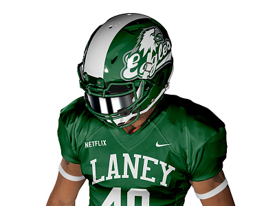 Netflix | Last Chance U - Uniforms branding lastchanceu netflix nfl nfl design sports sports branding sports design uniforms