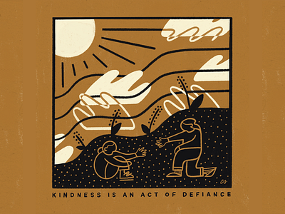 Kindness artist boston chandlettered chandoodles design designer doodle illustration illustrator