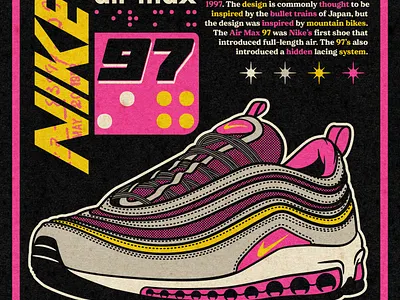 Air Max 97 2022 air max 97 branding design illustration logo nike papajart typography vector