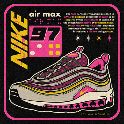 Air Max 97 2022 air max 97 branding design illustration logo nike papajart typography vector