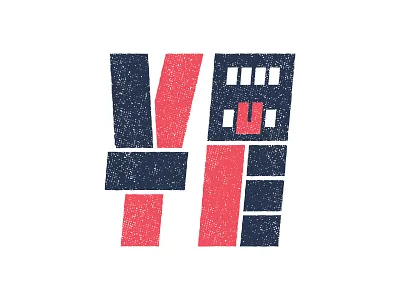 Use Your Voice america election day lettering lunchboxbrain texture usa vote