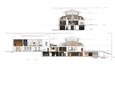 Conac Ghergani- SPA & Architect club autocad club design interior interior architecture photoshop spa