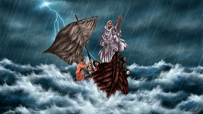 Stormy Night art design digital art digital illustration digital painting illustration