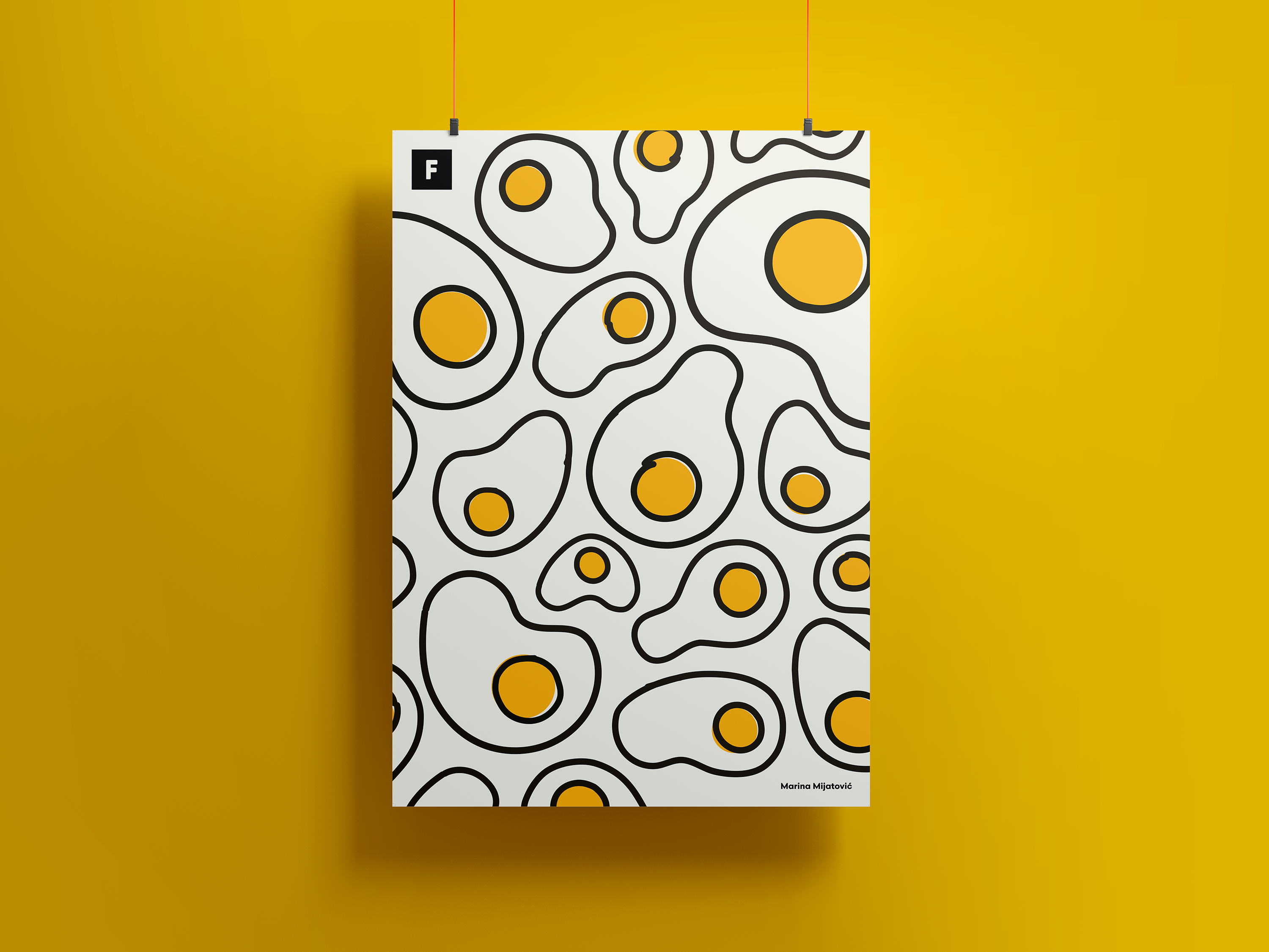 Egg Poster By Marina Mijatovic On Dribbble   Original Efa194453dc895eedd17f00394231354 