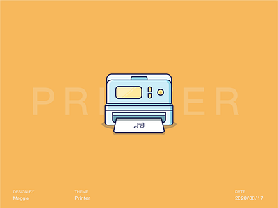 Printer illustration