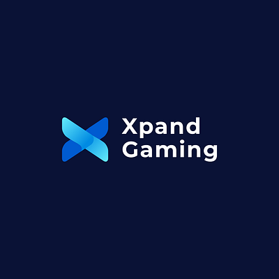 XPAND GAMING app logo branding company logo gaming logo icon logo logo design minimalist minimalist logo simple symbol web logo x letter