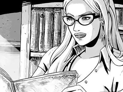 "The Collection of Looks", Comic. comic diego ridao digital editorial girl horror illustration ink ridao