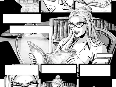 "The Collection of Looks", Comic. comic diego ridao digital editorial horror illustration ink ridao