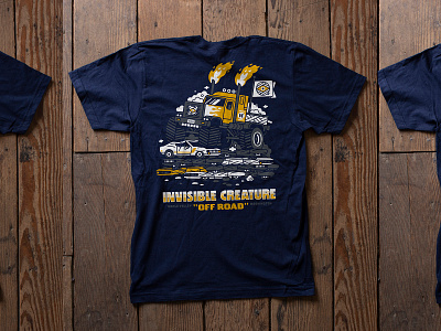 Invisible Creature & Friends invisible creature tshirt