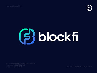 B + F Blockchain Logo Mark bf logo bitcoin logo blockchain logo brand identity branding business logo company logo crypto logo design ethereum logo fintech logo gradient logo icon logo logo design logo designer logo trends 2022 logos modern logo vector