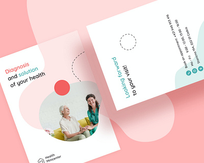 Health Center: Promo Materials branding flyer prints promo
