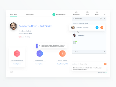 Cisco Webex cisco communication conference meeting ui ux video video conference webex