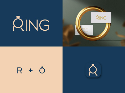 Ring brand branding custom logo icon identity logo logo mark logotype mark ring symbol