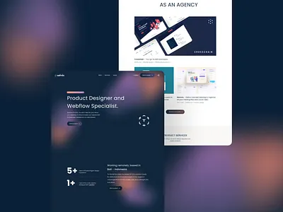 Portfolio Website Design | Webflow Development design ui uiux uiuxdesign webdesign webdevelopment website