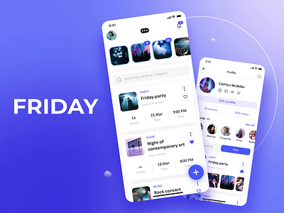 Club App designs, themes, templates and downloadable graphic elements on  Dribbble