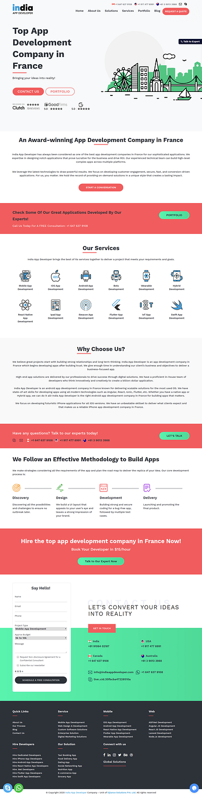 Top App Development Company in France - India App Developer mobile app developers france mobile app developers france