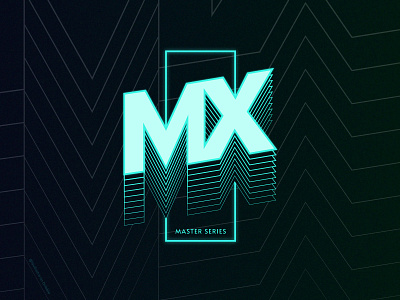 Design to the MX art concept branding creative dark ui editorial experimental illustration logitech minimal mx neon neon sign outline retro retrowave synthwave tron typography vaporwave