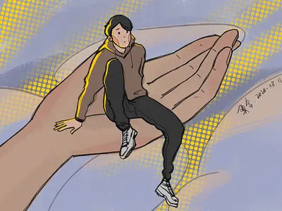 sunset design illustration illustrator