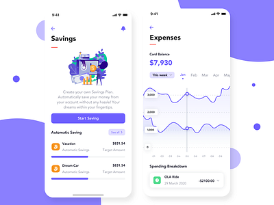 Motu Wallet app balance bill card clean design design app designer expenses finance finance app fintech flash home minimal savings ui design ux desgin wallet