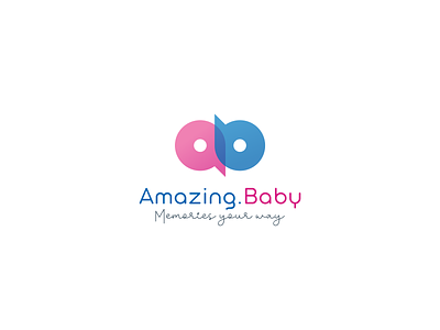 Amazing Baby - Logo animation baby branding creative design gif graphic illustration logo uiux