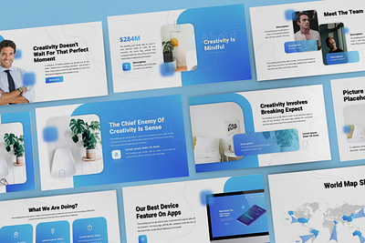 Gradasi - Gradient Powerpoint Template business presentation clean finance investor lookbook minimal pitchdeck powerpoint template presentation simple