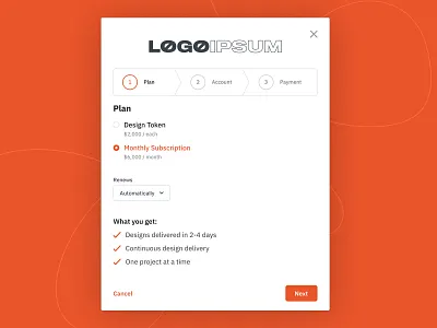 Payment modal figma modal payment flow payments product design subscription ui ui design