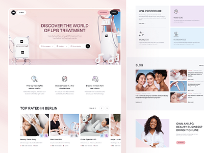 Case Study: LPG – Beauty Services Booking Website. about ai artificial beauty blog booking chatgpt filters gpt icon set icons intelligence lpg makeup map salons search services sign in sign up