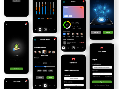 E banking App app bank app banking bankingapp design figmadesign mobile app design mobile application mobile design mobile ui online banking ui ui design uidesign uiux uiuxdesign