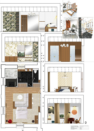 Ghergani Domain- room detail autocad design hotel interior interior architecture photoshop room