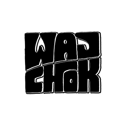 Waj Chok adobe illustrator cc brush lettering creative custom lettering custom type dj logo goodtype hand drawn hand lettering handlettering illustration lettering lettering artist logodesigner logotype personal logo rapper typography vector vector art