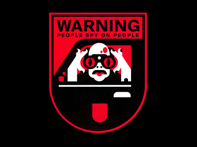 Warning III artwork herb illustration nature sign simple simple illustration spy stickerart symbol vector vectorart vectorartwork warning