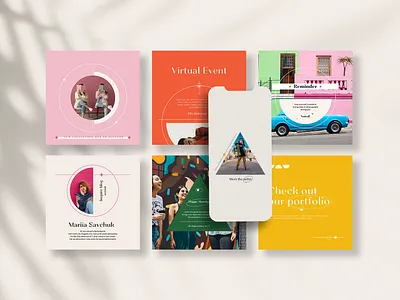 Summer Palette | Instagram template business design canva design canva instagram canva template design graphic design instagram canva instagram design instagram stories instagram template