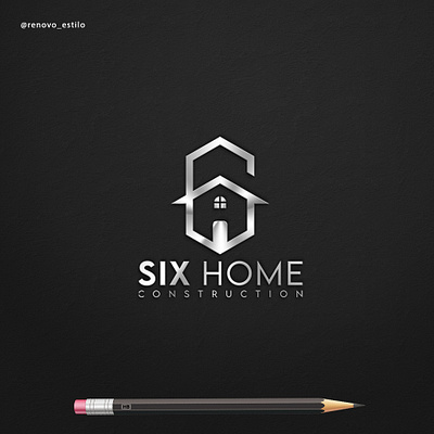 logo six home 3d animation branding businesscard company design fashion graphic design icon illustration logo logocompany logosix logotype motion graphics newlogo renovoestilo symbol typography vector