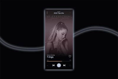 Daily UI 09 | Music Player adobe adobexd app daily ui dailyui design musicplayer ui uidesign xd