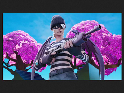 Youtube design fortnite 3d