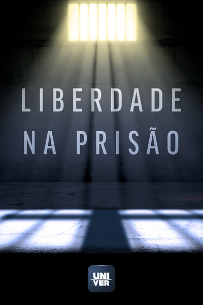 Liberdade na Prisão art branding design designer illustration poster poster art univervideo