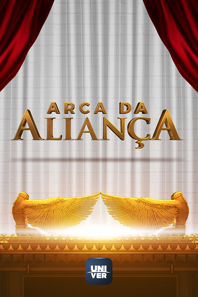 Arca da Aliança art branding design designer illustration poster poster art univervideo