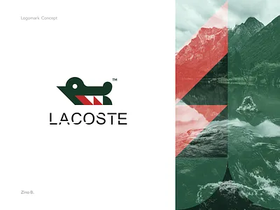Lacoste rebrand concept brand identity branding icon icon design illustration logo logo design logodesign logomark logotype mark mobile app symbol visual design