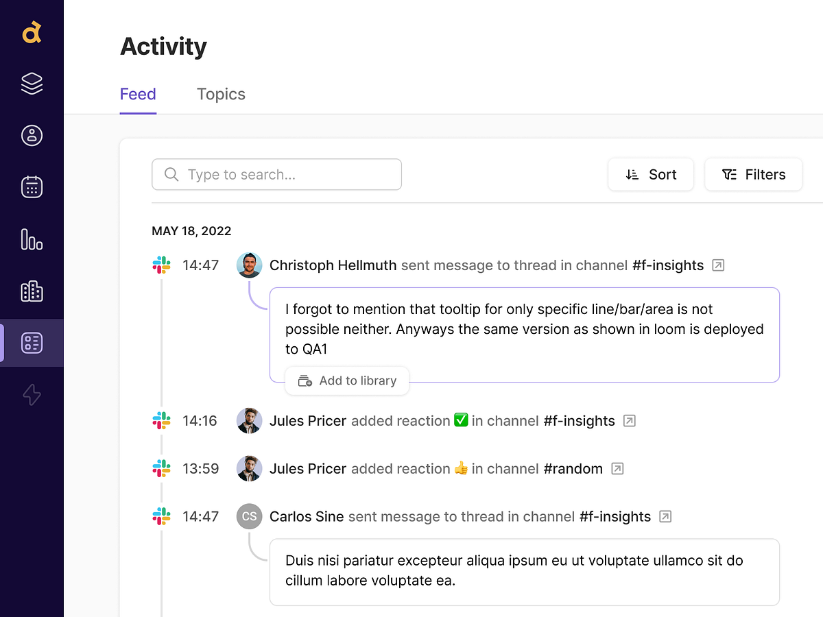 Add Community Content to Library by usrnk1 on Dribbble
