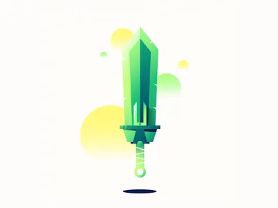 Sword gradients sword vector