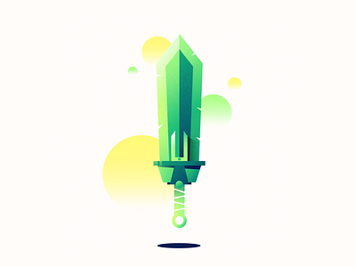 Sword gradients sword vector