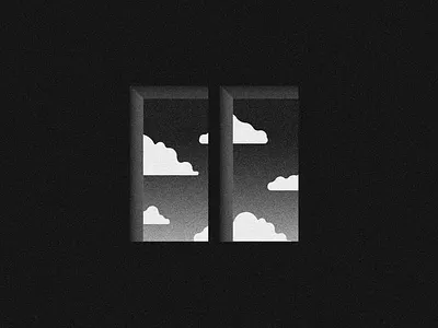 window architectural black white blackandwhite design grainy graphic design illustration shapes simple simplicity vector window