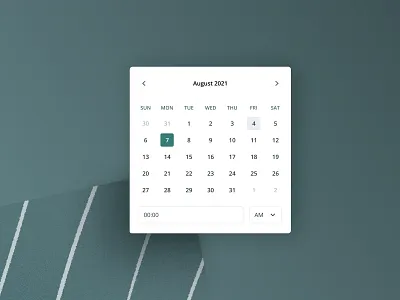 Sales Layer DS - Date picker app calendar component date picker datepicker design design system interaction schedule ui ux
