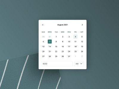 Sales Layer DS - Date picker app calendar component date picker datepicker design design system interaction schedule ui ux