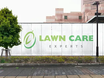 Lawn Care Logo lawncare logo mockup